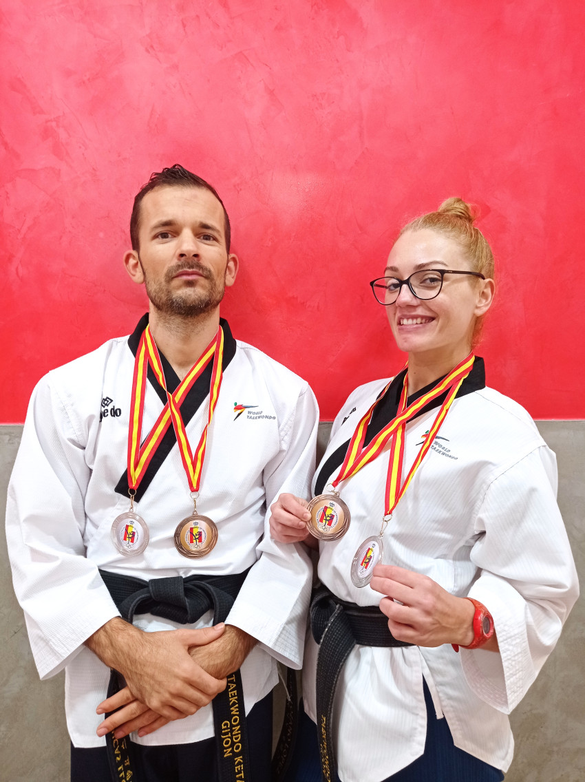 Triunfo plateado: El Club Taekwondo Ketan brilla con Medallas en el Campeonato de España de Taekwondo
